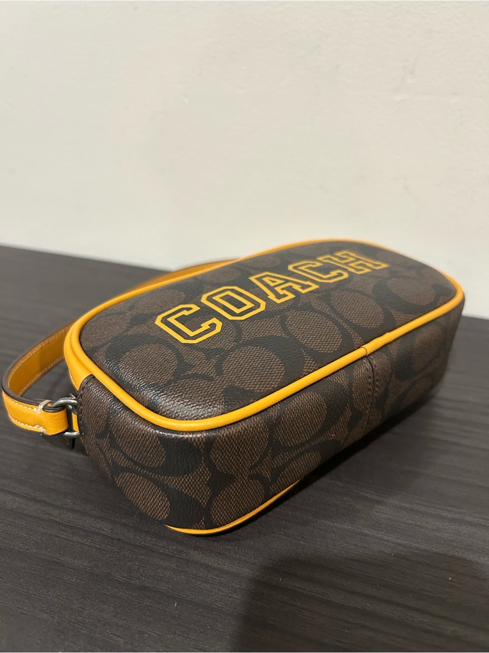Coach Jamie Mini bag In Signature Canvas With Varsity Motif (Style No. CB851) - Picture 2 of 11